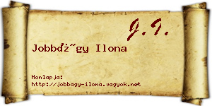 Jobbágy Ilona névjegykártya
